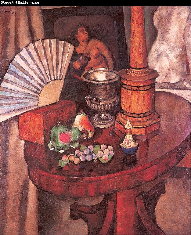 Mashkov, Ilya Still-Life with a Fan